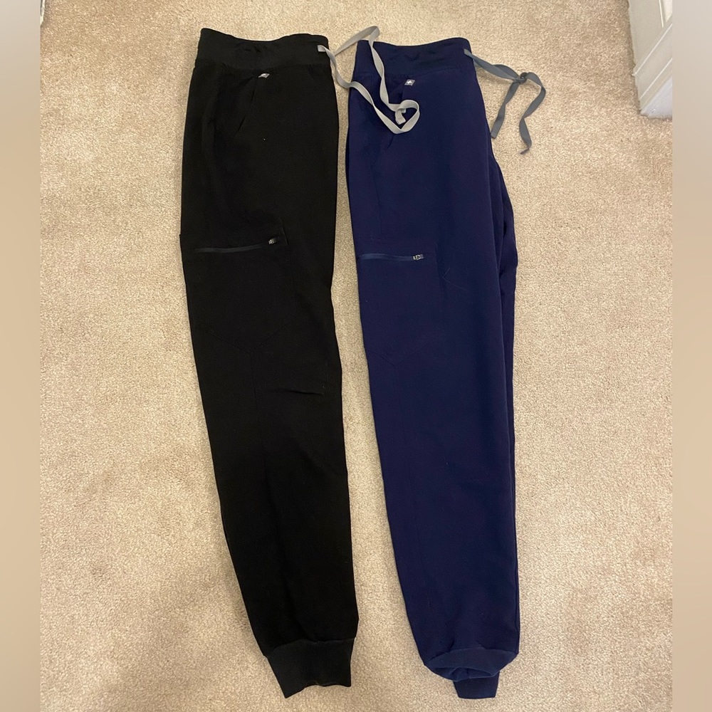 Figs Jogger Scrub Set of 2 Bottoms Size Small